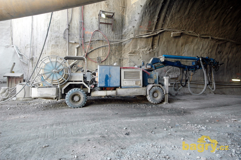 Manipulátor pro stříkání betonu Meyco Potenza